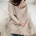 Breathable Baby Feeding Nursing Cover Stroller Blanket Mother Outing Breastfeeding Cover Cotton Adjustable Privacy Nursing Apron.
