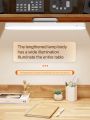 HOMEFISH LED Desk Lamp Magnetic Hanging Night Light USB Rechargeable Table Lamp 3 Colors Reading Light For Cabinet Closet.