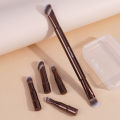 MAANGE Double Ended Makeup Brush Set Detachable Travel Contour Concealer Brush Set Eyeshadow Brush Face Cosmetic Tools with Box. 