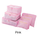 1Set/6Pcs Travel Storage Bag Set for Clothes Tidy Organizer Luggage Pouch Suitcase Handbag Closet Divider Drawer Organizador. 