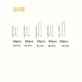 175Pcs Sliver Split Pins Cotter Fixings Assorted Sizes Zinc Plated Steel Hard Case Link Split Cotter Pin High Quality. 