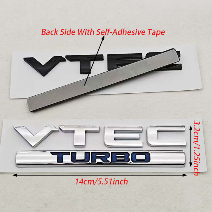 3D%20ABS%20Chrome%20Black%20Logo%20VTEC%20TURBO%20Badge%20Car%20Rear%20Trunk%20Sticker%20Emblem%20Decal%20Badge%20For%20Honda%20Civic%20Accord%20CRV%20Auto%20Accessories%20-%20Image%204