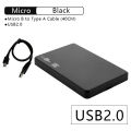 UTHAI T22 2.5" SATA to USB3.0 HDD Enclosure Mobile Hard Drive Cases for SSD External Storage HDD Box With USB3.0/2.0 Cable ABS. 