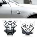 3D Car Stickers Cool Autobots Logo Transformation Badge Emblem Tail Decal Cars Decoration Auto. 