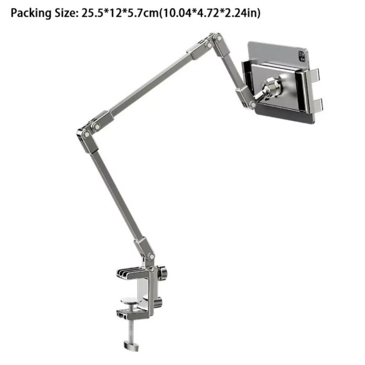 Adjustable%20Tablet%20Stand%20Foldable%203%20Sections%20Arms%20Bedside%20Phone%20Holder%20for%205-12Inch%20Phone%20Ipad%20Pro%20Mini%20for%20%20Lazy%20Bracket%20-%20Image%205