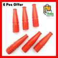 6Pcs Water Pipe Connector & Garden Pipe Connector Pvc Plastic Material Pressure Nozzle. 