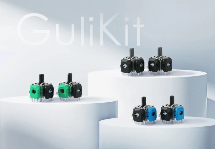 Gulikit NS51 TMR Electromagnetic Joystick for PS4/PS5/Switch PRO/Xbox Series