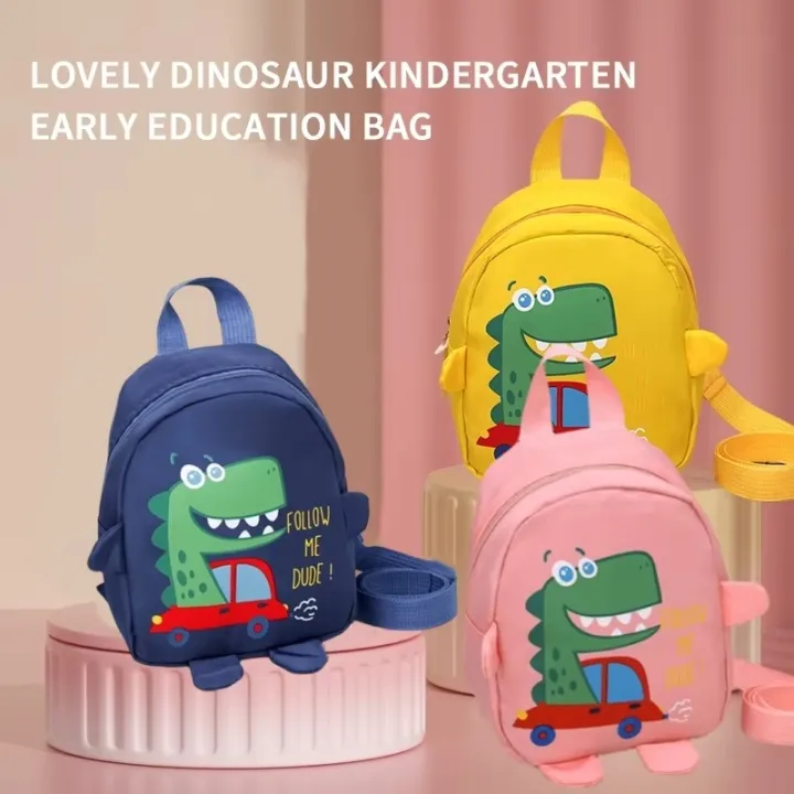 Anti-Lost%20Toddler%20Backpack%20with%20Safety%20Leash%20Cute%20Cartoon%20Dinosaur%20Mini%20Kids%20School%20Bag%20for%20Kindergarten%20Travel%20-%20Image%202
