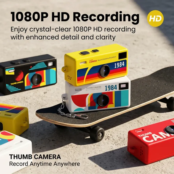 CHEGIT%20Hot%20Thumb%20Keychain%20Camera%200.96inch%20Mini%20Action%20Camera%20Retro%20Support%20Memory%20Card%201080P%20Very%20Small%20Camcorder%20Video%20Recorder%20-%20Image%202
