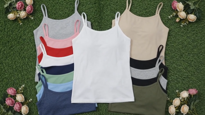 Aura Stretch Cami Tank – Everyday Essential Comfort (Multi-Pack/Single)