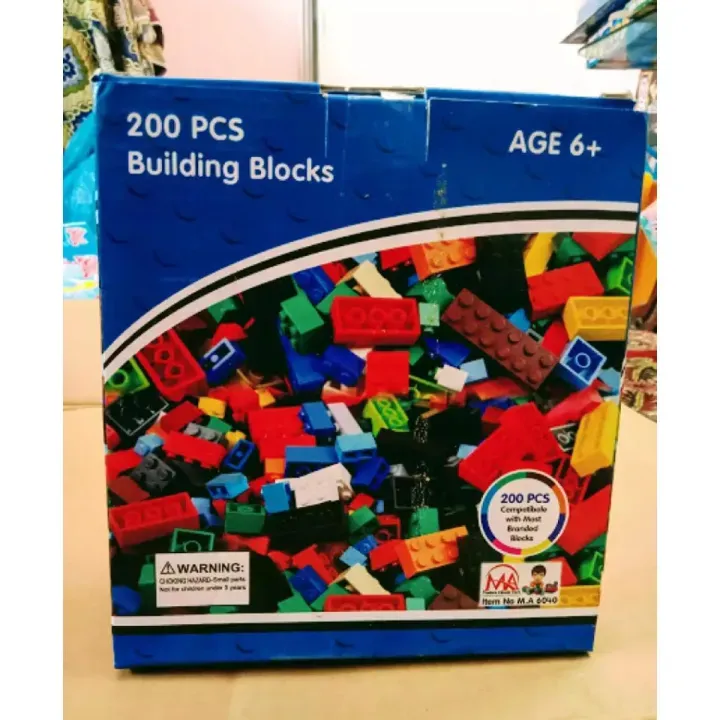 Lego Block Pacets Lego_Blocks Set Building Blocks - 200 pieces | Daraz.pk