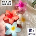 Giant size flower hair clip for girls and women . Korean style hair flower claw clip .Korean flower gradient egg large ( 8cm) big size hair clip. 