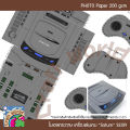 Model: Sega Saturn Game Console, Paper Model, Paper Doll, Papercraft (for Cutting and Assembling Yourself). 