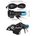 Twist Throttle Accelerator 12V-90V with Led Digital Display Indicator Key Switch for Electric Bike Scooter Electric Throttle. 