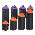 Waterproof Camera Lens Bag Drawstring Bag For Canon For Sony For Nikon DSLR Camera Lens Accessories Case with Hook. 