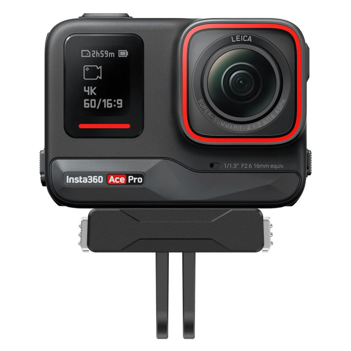 Sports Camera Quick Release Mount Magnetic Adapter Mount Aluminum Alloy for Insta360 X5/Ace Pro 2/Ace Pro Adapter Accessories