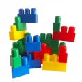 Building Blocks 54 - 95 Pieces large Big jumbo Mega Bricks construction educational Multi color block brick Assemble BPA Free toy set bag safe for kids . 