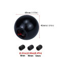 Universal Auto Shift Knob Aluminum Ball Gear Shift Knob With Screw Nut Manual Transmission Vehicles Interior Replacement Parts. 