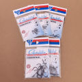 20pcs/lot Iseama 1/0#-14# Fishing Hooks Carp Hook High Carbon Steel Sea Fishinhook Fly Fishing Accessories Tackle.