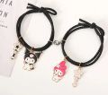 New Cute Cartoon Character Charm Bracelets Set with Star Pendant, Alloy Fashion Jewelry for Unisex. 