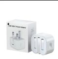 25W iphone USB-C PD Power Adapter Charger 3 Pin( UK Pin). 