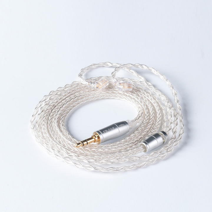 KBEAR%208%20Core%20Upgraded%20Silver%20Wired%20Earphone%20Cable%202PIN/MMCX/QDC%20Gaming%20Headphones%20Earbuds%20Headset%20For%20KZ%20KS1%20KS2%20TRI%20Meteor%20IEMs%20-%20Image%207