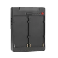 Probty Dual NP-F970 NP-F Series Battery to V-Mount Lock Power Supply Converter Plate for Tilta Kit Monitors LED Light. 