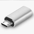 Type-C To Micro-USB Data Adapter Converter High Quality Aluminum Frame , Female Micro USB to USB 3.1 Type C Male Adapter Converter Connector For Phone Charging And Data Transfer. 