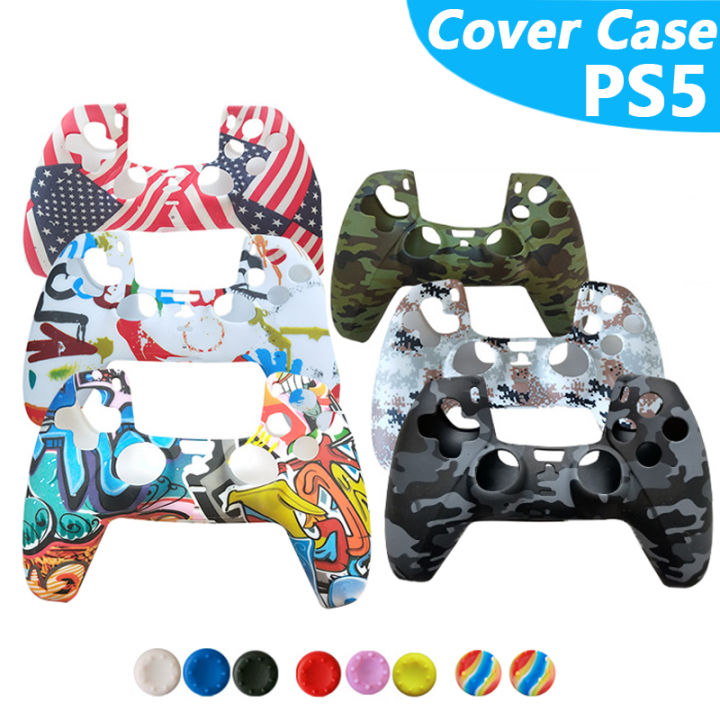 Strange%20PS5%20Controller%20Case%20for%20Sony%20Playstation%205%20Handle%20Silicone%20Cover%20Case%20Camouflage%20Protective%20Case%20-%20Image%203