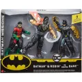 Mattel DC Comics Batman missions Batman & Robin vs contre Bane figure authentic. 