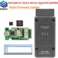 OPCOM V5 V1.70 V1.99 For Opel 2021 OP COM Flash Firmware Update OP-COM PIC18F458 CAN BUS OBD2 Car Diagnostic Cable Auto Tools.