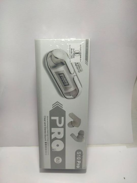 Transparent TWS Beautiful Unique Design Earbuds In Bar style new trend design cyberpunk edition