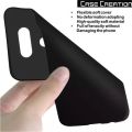 LG V30 Soft TPU Slim Matte Black Protective Phone Cover Shock Absorbent. 