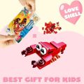 12 in 1 Pre Filled Marine Organism Building Block Set-12 Pcs Mini Building Blocks Toys, STEM Building Blocks Toys.