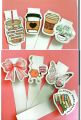 Pack of 08 cute bookmarks , aesthetic bookmarks , bookmarks for books , aesthetic stationery set. 