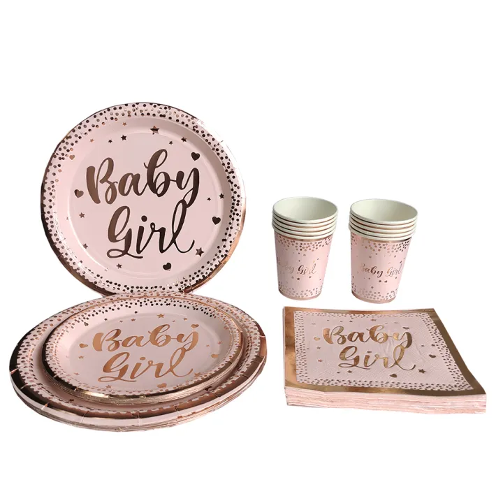 Rose%20Gold%20Party%20Disposable%20Tableware%20Set%20Light%20Powder%20Paper%20Plates%20Cups%20Straws%20Kids%20Birthday%20Party%20Decorations%20Babyshower%20Girl%20-%20Image%204