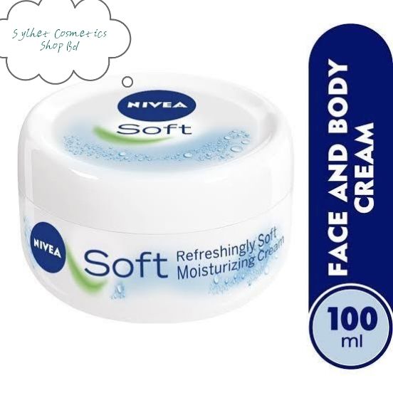 Nivea Soft Light Jar Moisturising Cream - 100ml (Indian)