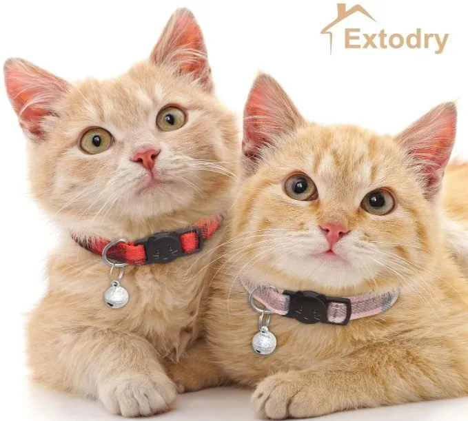 Cat%20Kitten%20Collar%20Breakaway%20with%20Bell%20Quick%20Release%20Safe%20Buckle%20Adjustable%20Cat%20Kitten%20Collar%20-%20Image%202