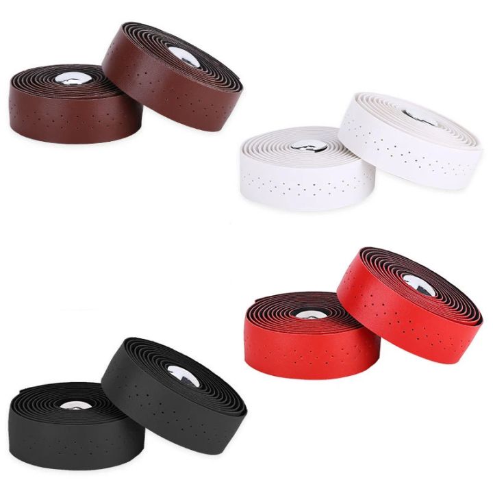 2PCS%20Bicycle%20Handlebar%20Tape%20Bicycle%20Road%20PU%20Artificial%20Leather%20EVA%20Textured%20Punch%20Strap%20Cycling%20Gear%202150x30x3mm%20Accessories%20-%20Image%202