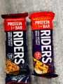 Riders protein bar, cereal bar with orange and peanut, cereal bar with Berries and peanut 40g.. 