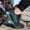 Men Work Safety Shoes Anti-puncture Working Sneakers Male Indestructible Work Shoes Men Boots Lightweight Men Shoes Safety Boots. 