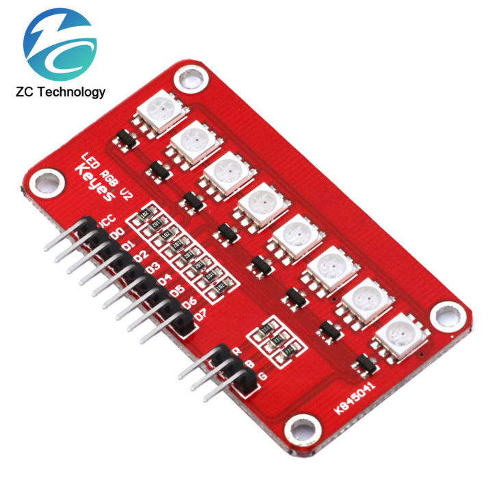1/5/10PCS%20Full%20Color%20RGB%205050%20LED%20SCM%20Printed%20Circuit%20Board%20Control%20Controller%20Module%20PCB%20Design%20For%20Arduino%20AVR%20ARM%20Red%20-%20Image%204