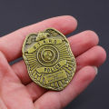 Game Resident Evil Raccoon City Badge STARS Brooch 1969 Police Badge Pin Clothing Hat Lapel Clothing Accessories Souvenir Badge.