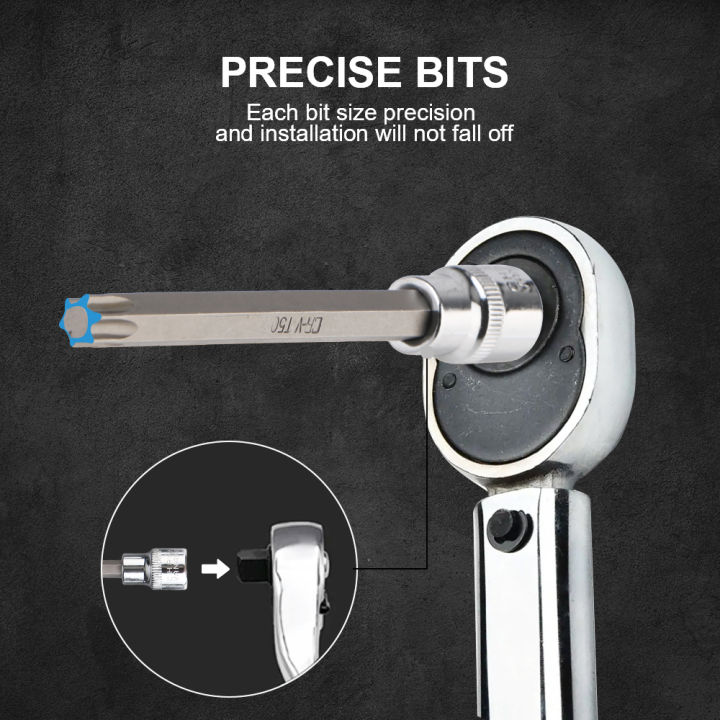 Car%20Automotive%20Tools%20Drive%20Extra%20Long%20T25,%20T30,%20T40,%20T45,%20T50,%20T55,%20T60%203/8inch%20Chrome-Vanadium%20Steel%20Torx%20Star%20Bit%20Socket%20Set%20-%20Image%206
