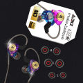 Original QKZ AK3 FiLe HiFi Earphone 3.5mm Wired Headphones with Microphon Bass Stereo Earbuds Music Sport Headset for Smartphone. 