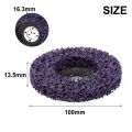 1PCS Coral Disc Poly Strip Disc Abrasive Wheel Paint Rust Remover Clean Grinding Wheels for Angle Grinder Paint Abrasiv. 