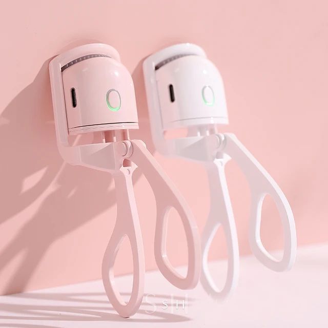 PORTABLE ELECTRIC EYELASH CURLER TOOL LONG LASTING THERMAL ELECTRIC EYELASH CURLER USB RECHARGEABLE EYELASH CURLER FOR WOMEN