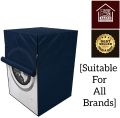 Washing Machine Heavy Double Layer Cover Waterproof 6-10 Kg and Foot Pads (Combo Set). 