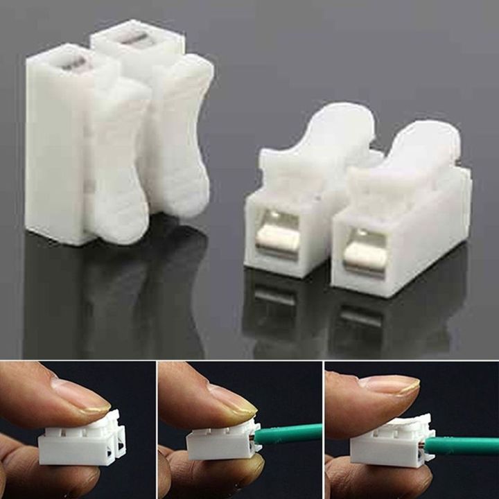 20/50Pcs%20No%20Solding%20Quick%203P%202P%20Cable%20Wire%20Connector%20No%20Screw%20Terminal%20Block%20Spring%20Clamp%20-%20Image%205