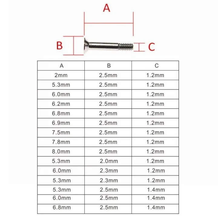 Metal%20Screw%20Tools%20For%20Hublot%20Bigbang%20Classic%20Fusion%20Series%20H-Shaped%20U-Shaped%20Watch%20Band%20Bezel%20Buckle%20Stainless%20Steel%20Screw%20-%20Image%207